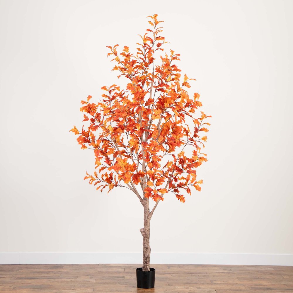 9ft. Autumn Oak Artificial Fall Tree