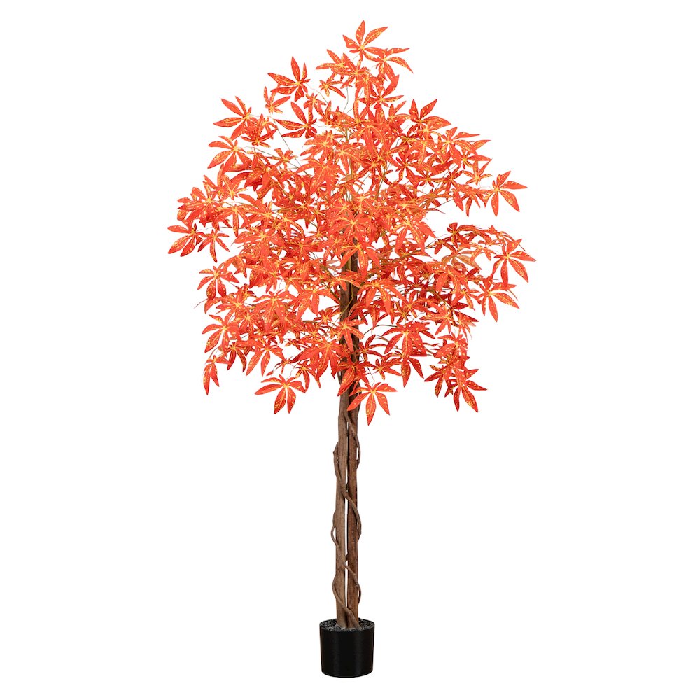 5ft. Autumn Vibrant Maple Artificial Fall Tree