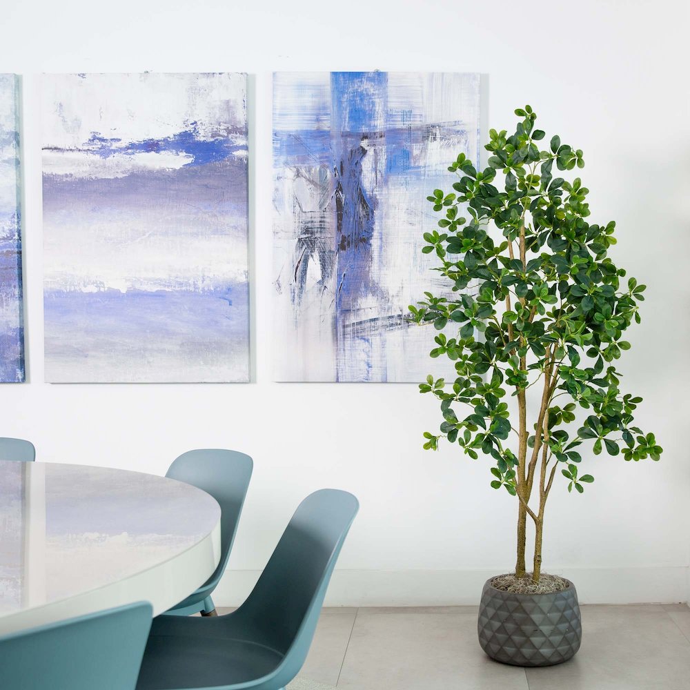 6ft. Artificial Black Olive Tree