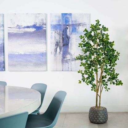 6ft. Artificial Black Olive Tree