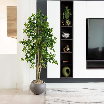 6ft. Artificial Black Olive Tree