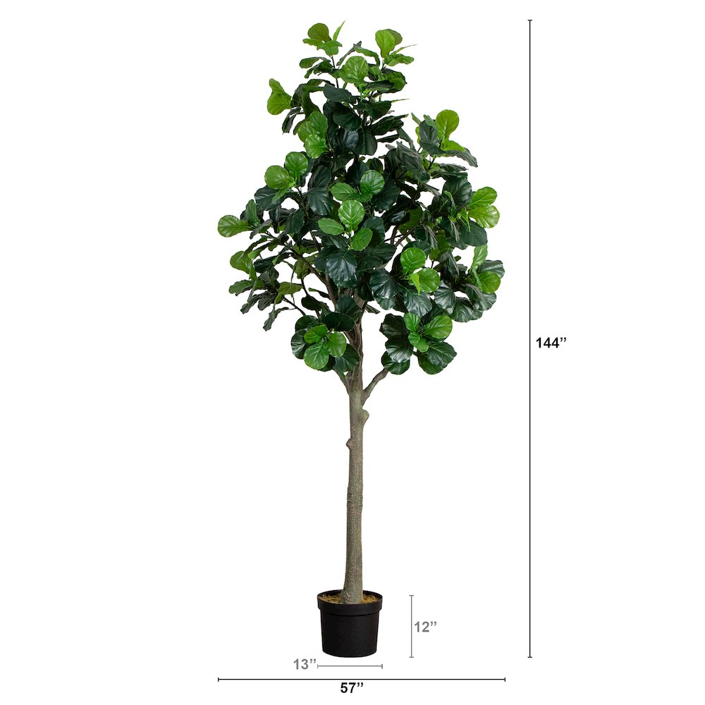 12ft. Artificial Fiddle Leaf Tree