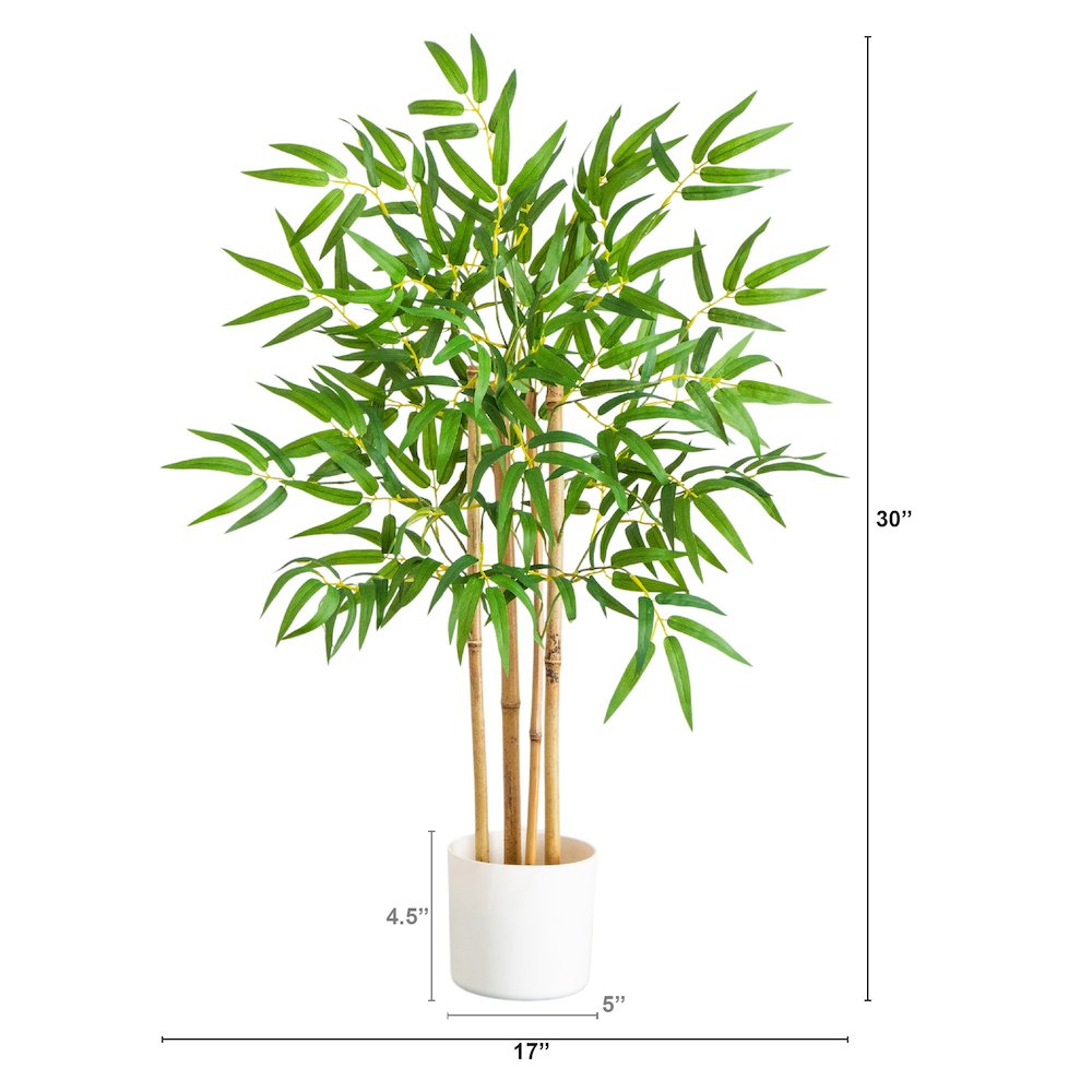 30in. Artificial Bamboo Tree