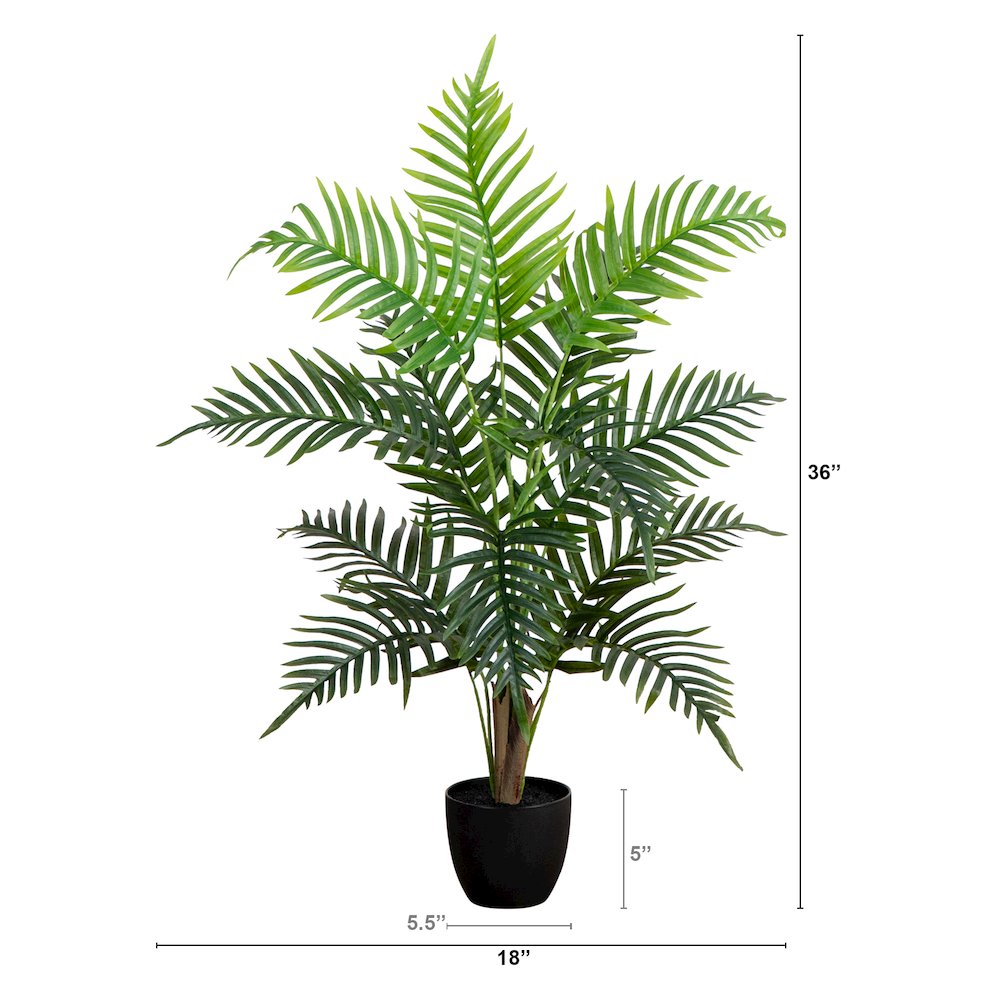 3ft. Artificial Areca Palm Tree