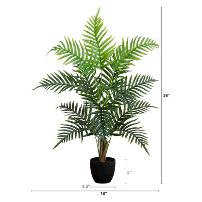 3ft. Artificial Areca Palm Tree