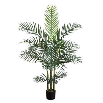 5ft. UV Resistant Artificial Areca Palm Tree (Indoor/Outdoor)