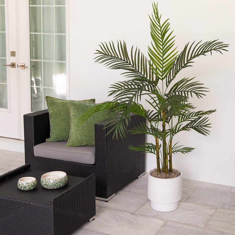 5ft. UV Resistant Artificial Areca Palm Tree (Indoor/Outdoor)