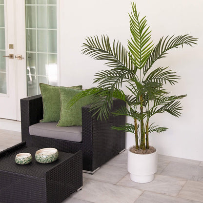 5ft. UV Resistant Artificial Areca Palm Tree (Indoor/Outdoor)
