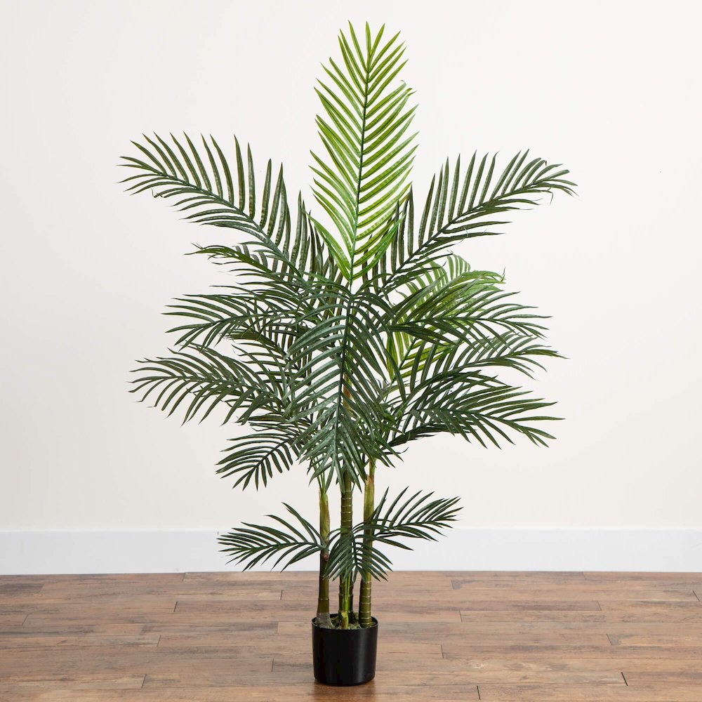 5ft. UV Resistant Artificial Areca Palm Tree (Indoor/Outdoor)