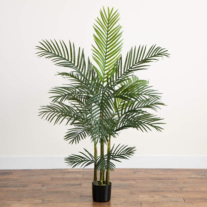 5ft. UV Resistant Artificial Areca Palm Tree (Indoor/Outdoor)