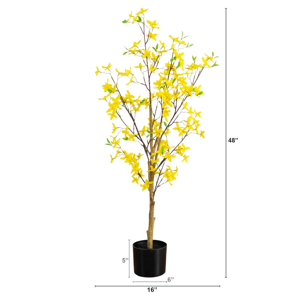 4ft. Artificial Forsythia Tree