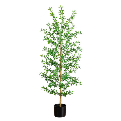 5ft. Artificial Shady Lady Black Olive Tree
