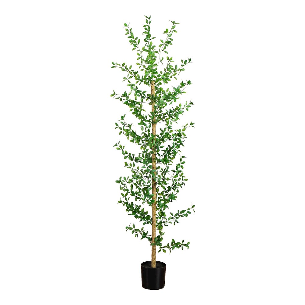 7ft. Artificial Shady Lady Black Olive Tree