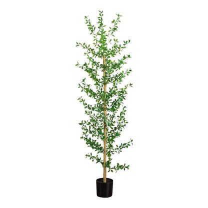 7ft. Artificial Shady Lady Black Olive Tree