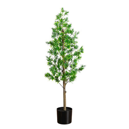 4ft. UV Artificial Podocarpus Artificial Tree (Indoor/Outdoor)