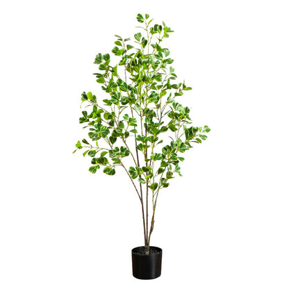 4ft. Artificial Heart Shaped Ficus Leaf Tree