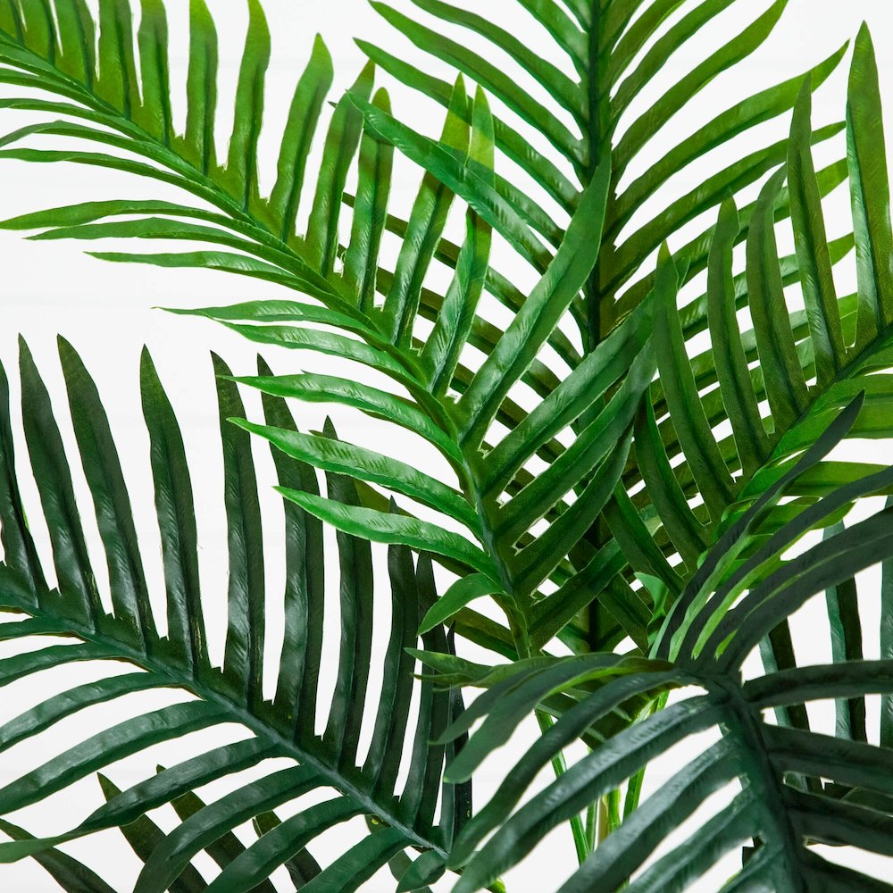 3ft. UV Resistant Artificial Double Robellini Palm Tree (Indoor/Outdoor)
