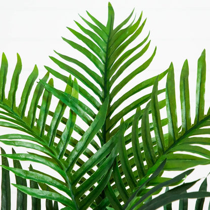 3ft. UV Resistant Artificial Double Robellini Palm Tree (Indoor/Outdoor)
