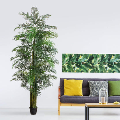 11ft. UV Resistant Artificial Areca Palm Tree (Indoor/Outdoor)