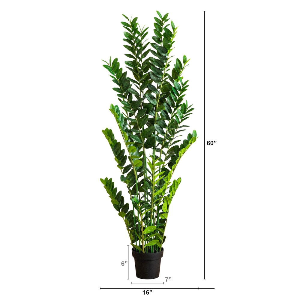 5ft. Artificial Zamioculcas Plant