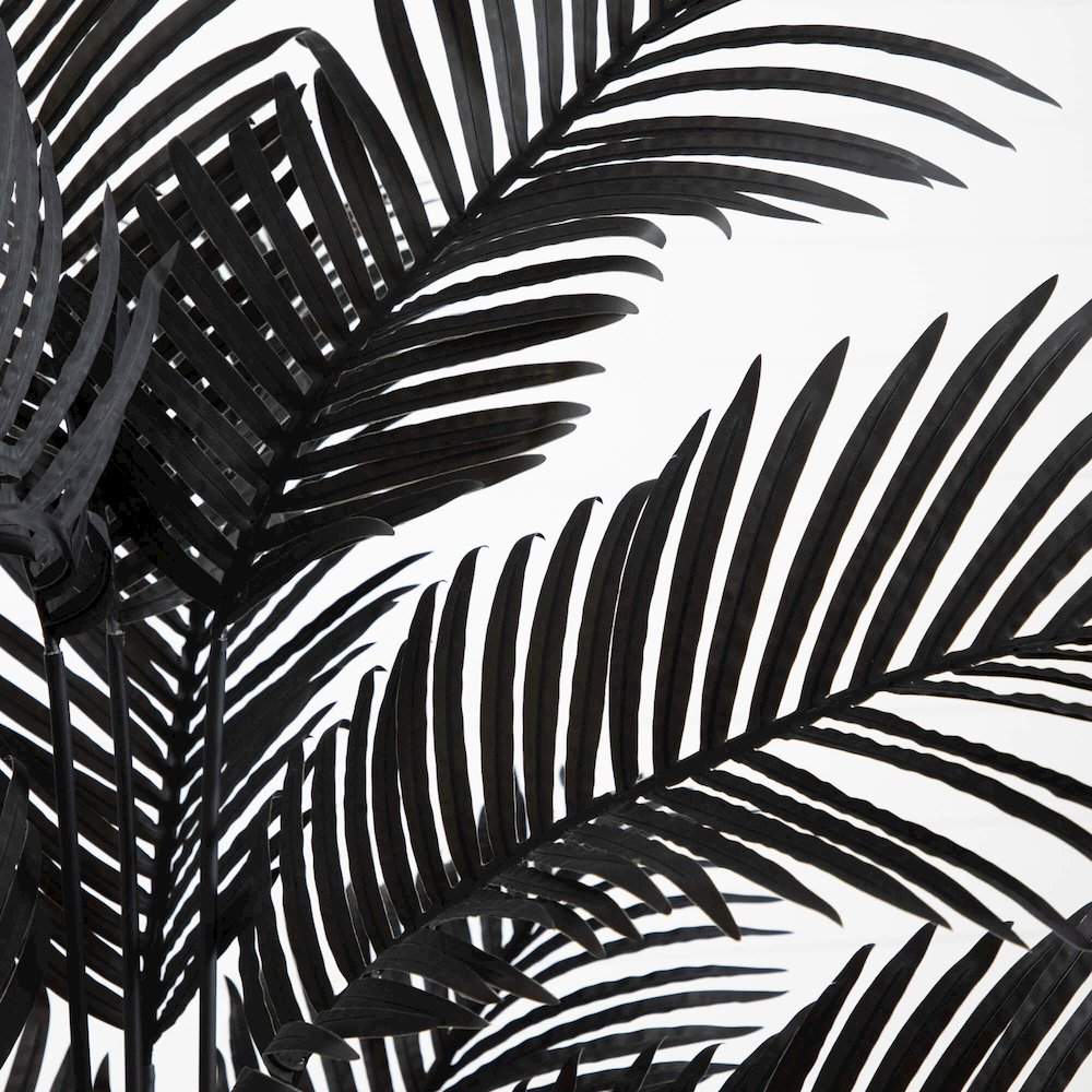 6ft. Artificial Halloween Black Paradise Palm Tree