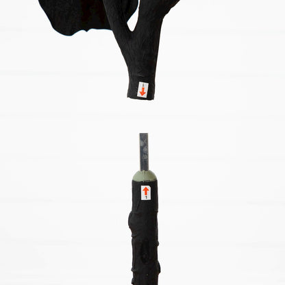 6ft. Artificial Halloween Black Fiddle Leaf Tree