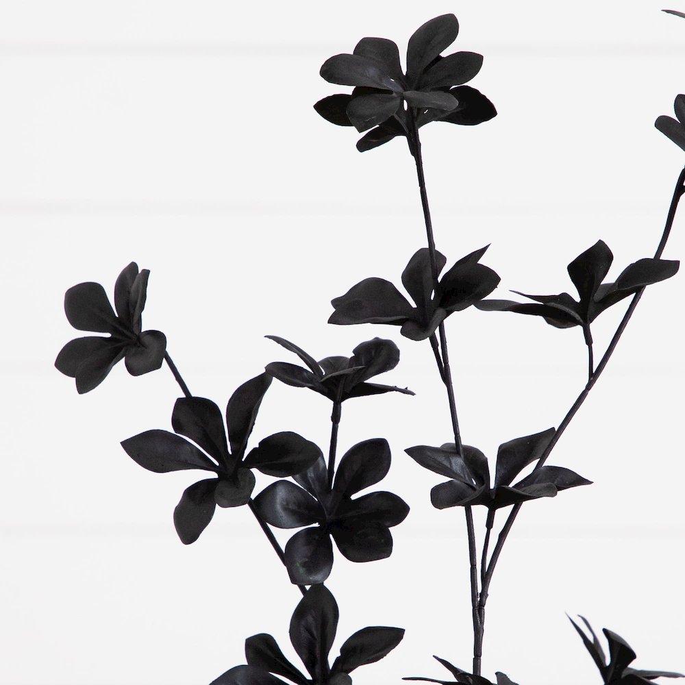 4ft. Artificial Halloween Black Enkianthus Tree