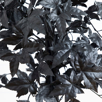 4ft. Artificial Halloween Black Maple Tree with Natural Trunk