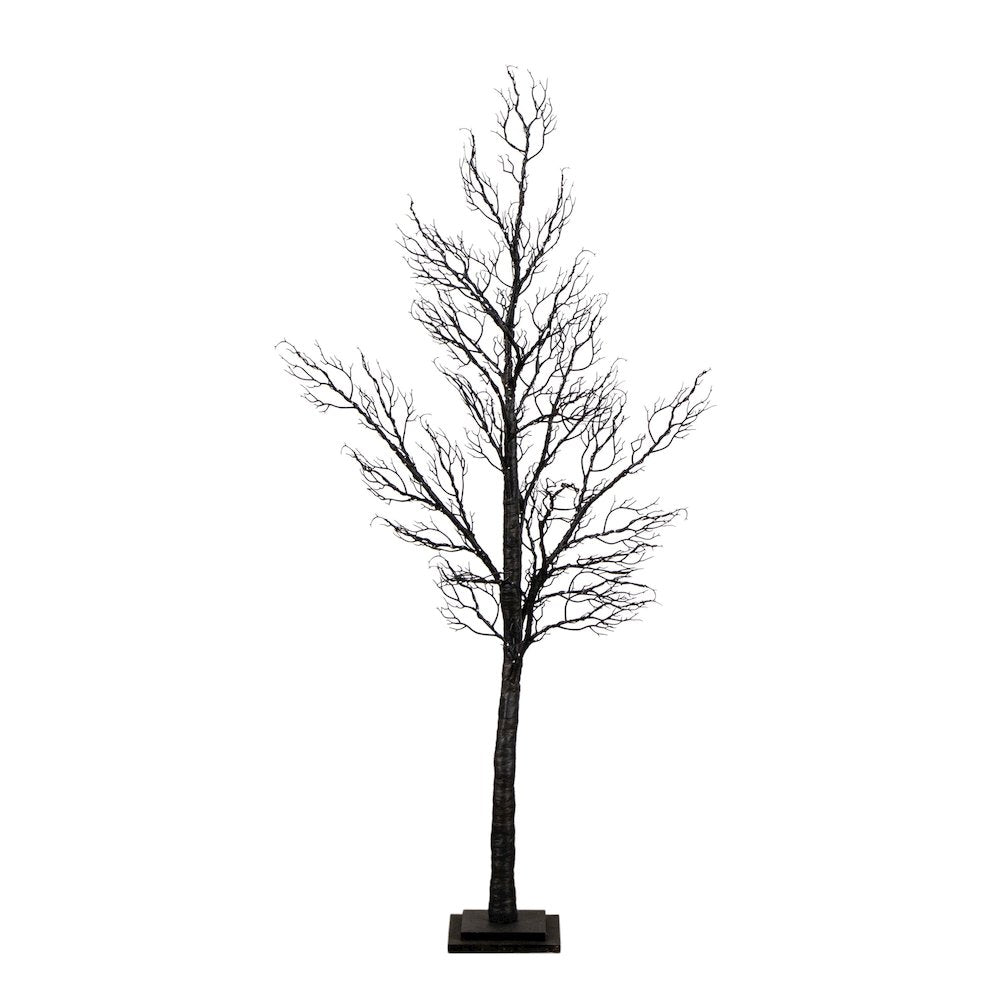 5ft. Pre-Lit Halloween Minimalist Twig Artificial Fall Tree with 240 LED Lights