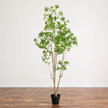 8ft. Artificial Minimalist Japanese Pieris Tree