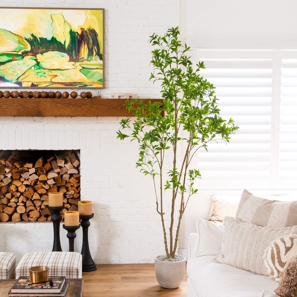 8ft. Artificial Minimalist Japanese Pieris Tree
