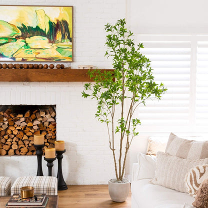 8ft. Artificial Minimalist Japanese Pieris Tree