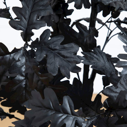 4ft. Artificial Halloween Black Oak Tree