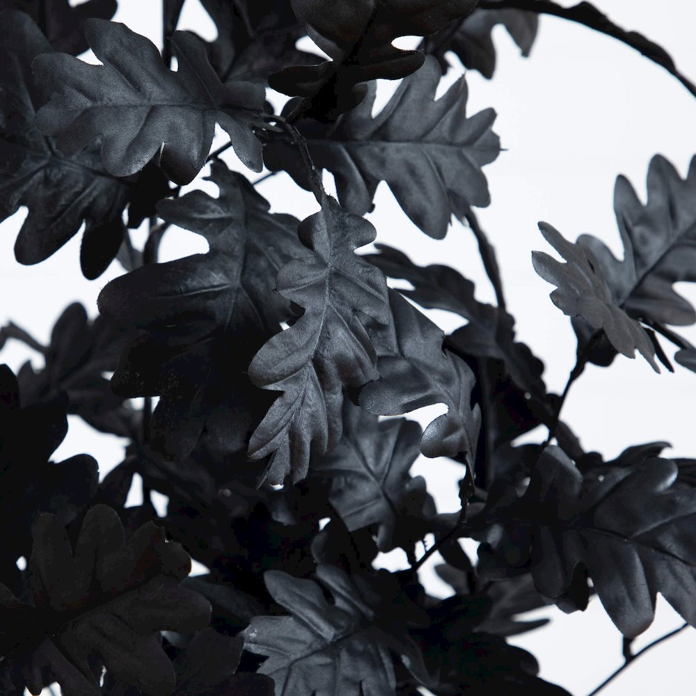 5ft. Artificial Halloween Black Oak Tree
