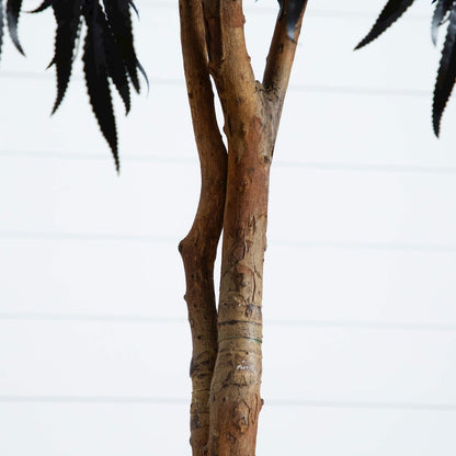 6ft. Artificial Halloween Black Willow Tree
