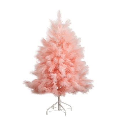 4ft. Artificial Pink Pampas Grass Christmas Tree