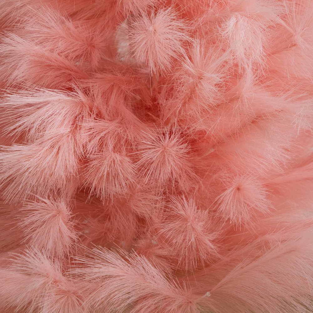 4ft. Artificial Pink Pampas Grass Christmas Tree