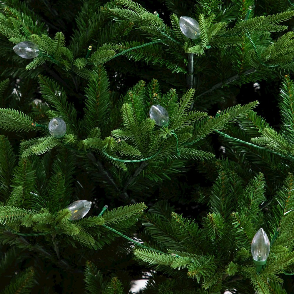 7ft. Pre-Lit Artificial Luxembourg Pine Christmas Tree with 340 LED Lights