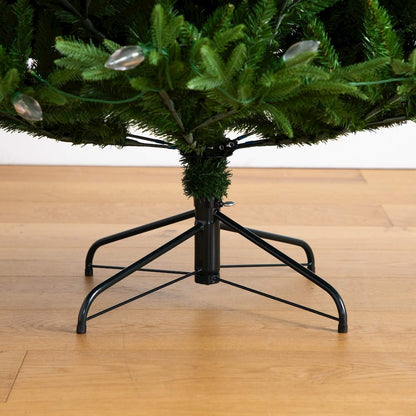 7ft. Pre-Lit Artificial Luxembourg Pine Christmas Tree with 340 LED Lights