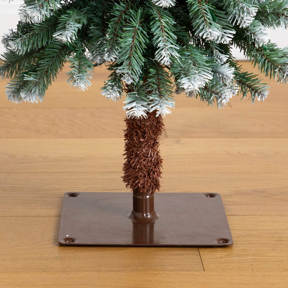 3ft. 4ft. 5ft. Pre-Lit Frosted Artificial Christmas Tree Set - Set of 3