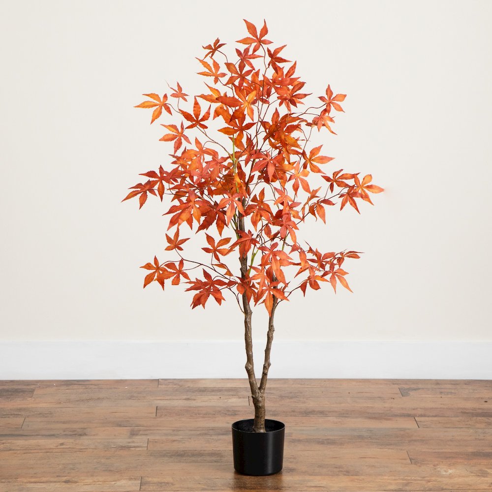 4ft. Autumn Japanese Maple Artificial Fall Tree