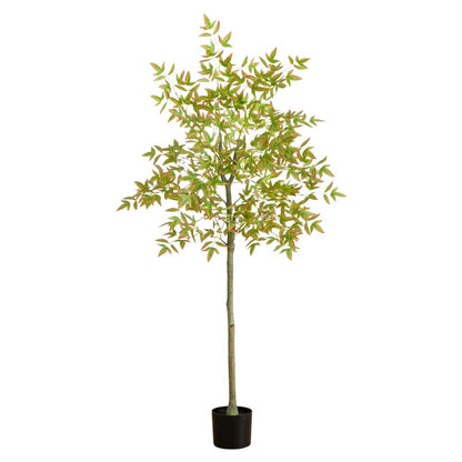 5ft. Autumn Nandina Artificial Fall Tree