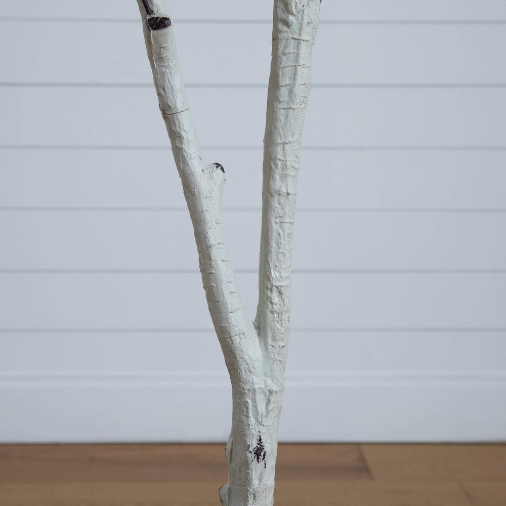 7ft. Autumn Paper Birch Artificial Fall Tree