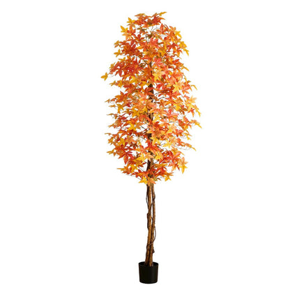 9ft. Autumn Deluxe Maple Artificial Fall Tree