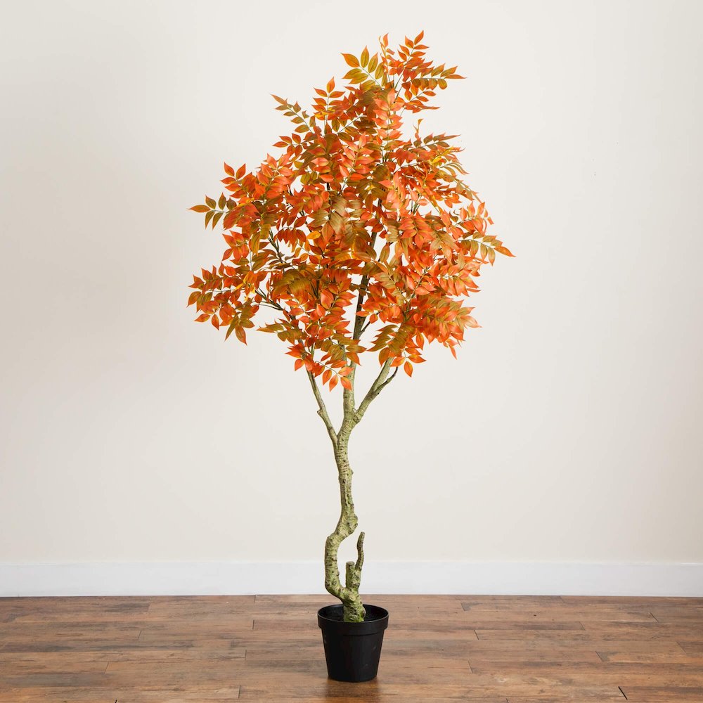7ft. Autumn Sumac Artificial Fall Tree