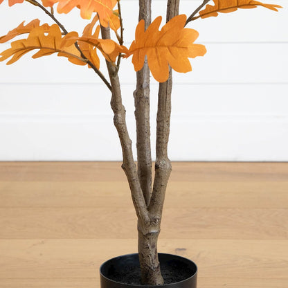 5ft. Artificial Autumn Oak Tree