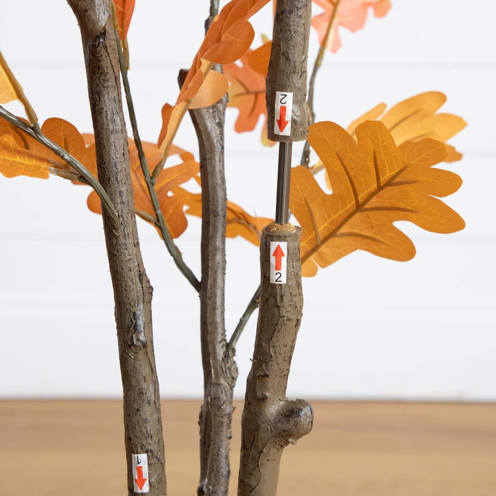 5ft. Artificial Autumn Oak Tree