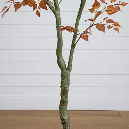 6ft. Autumn Birch Leaf Artificial Fall Tree