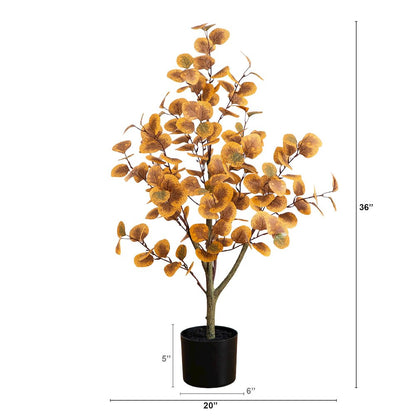 3ft. Autumn Eucalyptus Artificial Tree