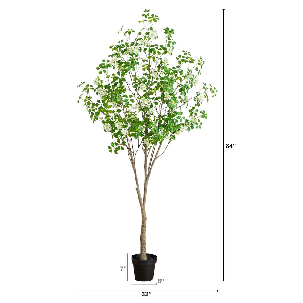 7ft. Artificial Dogwood Tree
